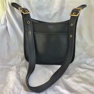 Coach Legacy Zip Hobo Purse, Black leather